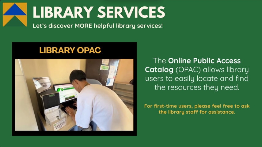  Library Information 7