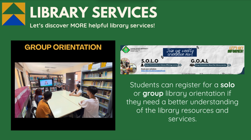  Library Information 8